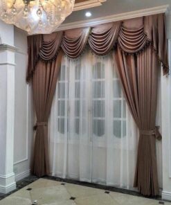 Rèm vải nữ hoàng sang trọng
